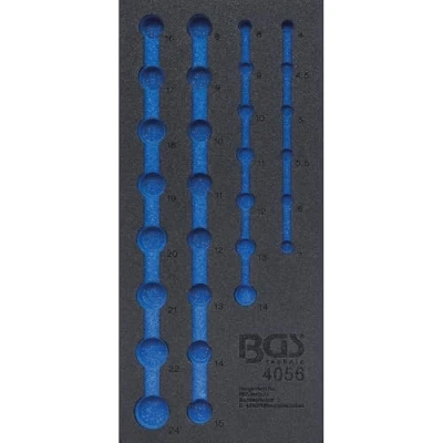 Afbeelding van BGS 4056 1 Gereedschapmodule 1/3 leeg voor