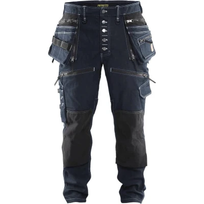 Afbeelding van Blåkläder 1999 1141 Werkbroek Stretch Marineblauw/Zwart maat 156