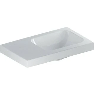Afbeelding van Geberit iCon Light fontein met aflegvlak links wit (53 x 31 cm) zonder