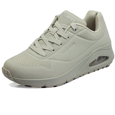 Afbeelding van Skechers Uno Dames Sneakers 73690 ofwt Kleur Off White Maat 37.5