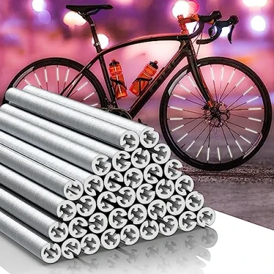 Afbeelding van Büchel SEKU CLIPS I Het alternatief voor kattenogen en spaaklicht StVZO goedgekeurd spaakreflectoren fiets, reflectoren fietsaccessoires Made in Germany uit 3M Scotchlite