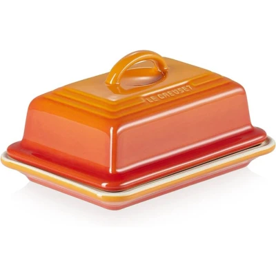 Afbeelding van LE CREUSET Botervloot van aardewerk, 900 gram, 17 x 12, 5 9 cm, bamboo