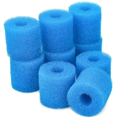 Afbeelding van LTWHOME Compatibele Filterschuim Blauw Geschikt voor Eheim 6664 Prefilter (6 Stuks)