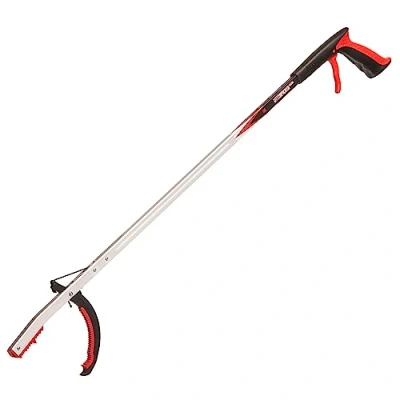 Afbeelding van The Helping Hand Company Kattengrijper PRO Extra 93 cm, Heavy Duty kattenplukker met veilige comfortabele grip, vuilnisgrijper, verlengde lengte voor volwassenen