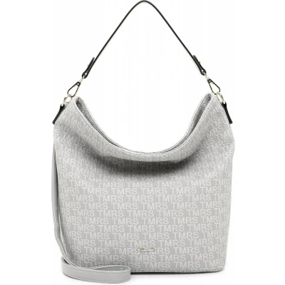 Afbeelding van Tamaris Schoudertas Shopper Grace Hobo Shoulder Bag Lightgrey Grijs
