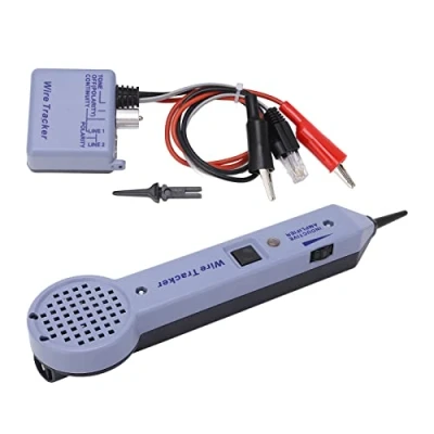 Afbeelding van Netwerkkabeltraceerset, Tracer Circuit Tester met Hoorbare en Visuele Indicatie, Toongenerator Kit Line Finder voor Telefoon, Coax, Traceergegevens, Beveiliging, Elektrische Kabels