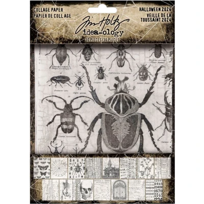 Afbeelding van Idea ology Tim Holtz Halloween Collage Paper (TH94393)