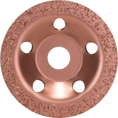 Afbeelding van BOSCH Accessories 2608600176 Hardmetalen komschijf, 115 x 22,23 mm, medium, plat MOLA A TAZZA IN METALLO DURO D. F. 22 GRANA FINE