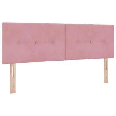 Afbeelding van vidaXL Hoofdbord Set van 2 Roze Hout 72 x 40 7 cm