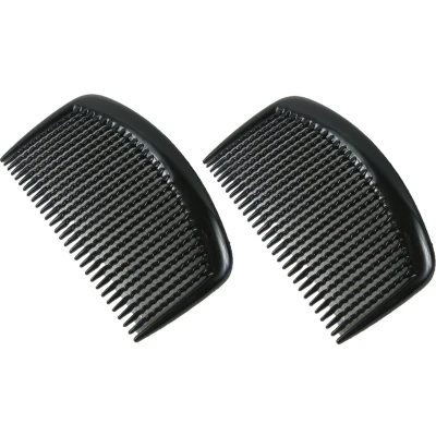 Afbeelding van Hair Mode Zijkam Zwart 2ST