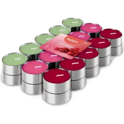 Afbeelding van Bolsius Geurtheelicht 30 stuks per verpakking Cranberry