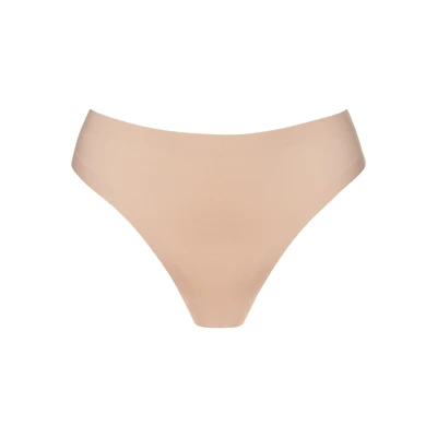 Afbeelding van mey String Serie Illusion Slip, Dames, Maat: 38, Cream tan