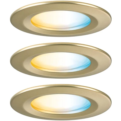 Afbeelding van Paulmann Ledinbouwlamp LED inbouwlamp Nova Coin IP44 rond 78mm