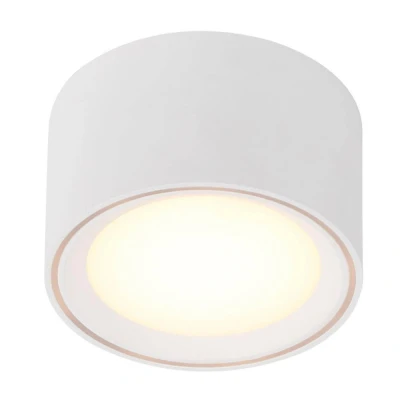 Afbeelding van Nordlux Plafondlamp Fallon Wit 6cm 8,5w