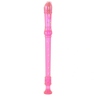 Afbeelding van Recorder Workshop 301TPK Descant Recorder, Transparant Roze