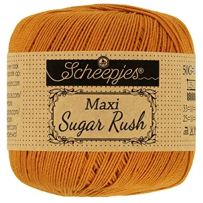 Afbeelding van Scheepjes Maxi Sugar Rush 383 Ginger Gold Garen 10x50g