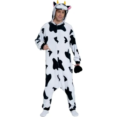 Afbeelding van Fiestas Guirca Onesie Koe maat M (48 50)