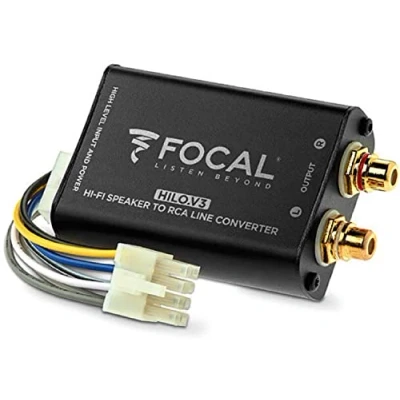 Afbeelding van Focal HILO.V3 High to Low converter Versterker aansluiten op autoradio