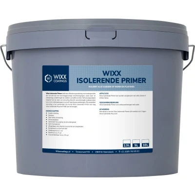 Afbeelding van Wixx Isolerende Primer 10L RAL 9016 Verkeerswit