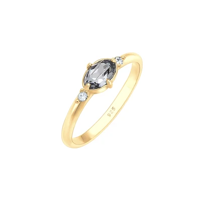 Afbeelding van ELLI Ring goud / grafiet