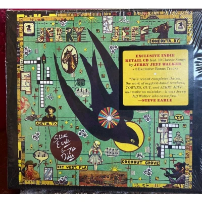 Afbeelding van Steve Earle &amp; The Dukes Jerry Jeff (Exclusive Indie Retail CD)