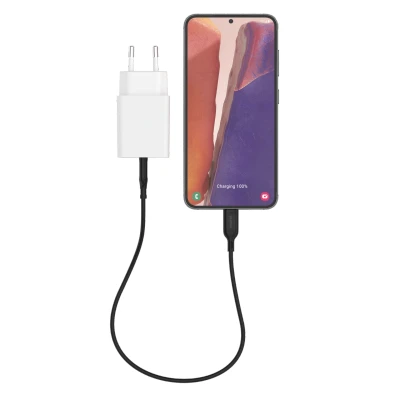 Afbeelding van Mophie Essentials Duurzame USB C Power Adapter 20W Wit