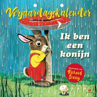 Afbeelding van Ik ben een konijn verjaardagskalender (Kalender)