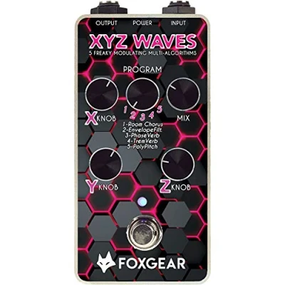 Afbeelding van Foxgear XYZ Waves Multi Modulation Algorithm Platform effectpedaal