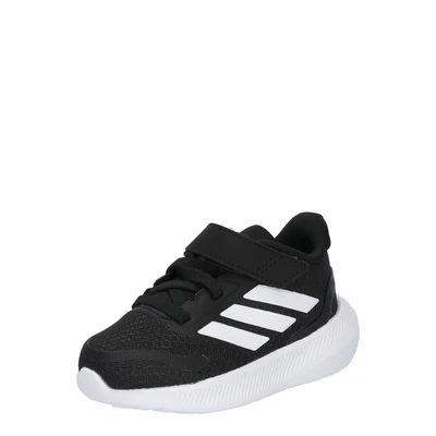 Afbeelding van adidas Performance Runfalcon Unisex Hardloopschoenen voor op de weg core black cloud white kinderen, Maat: 21 Schoenen
