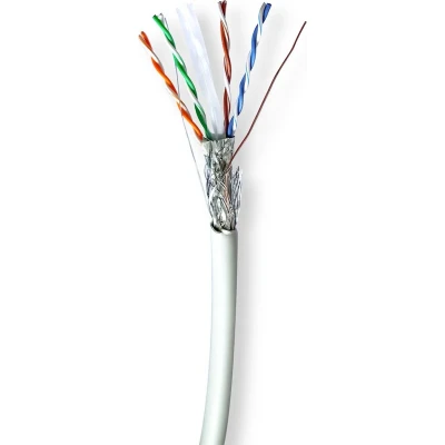 Afbeelding van Netwerkkabel Cat6 S/FTP 100 meter (Stugge kern, 100% koper)