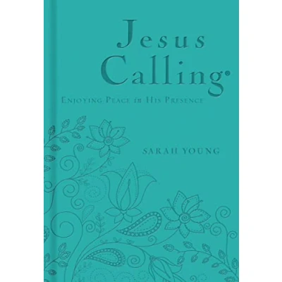Afbeelding van Jesus Calling Deluxe Edition Teal Cover: Enjoying Peace in His Presence: Presence (a 365 Day Devotional)