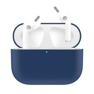 Afbeelding van AirPods Pro / 2 Solid series Siliconen hoesje Blauw