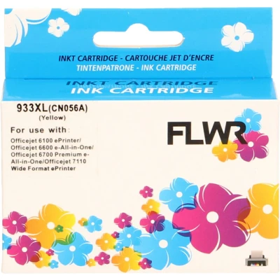 Afbeelding van FLWR Inktcartridge / 933XL Geel Geschikt voor HP