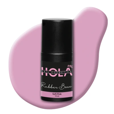 Afbeelding van HNC Rubber Base Soft Pink (10ml) roze