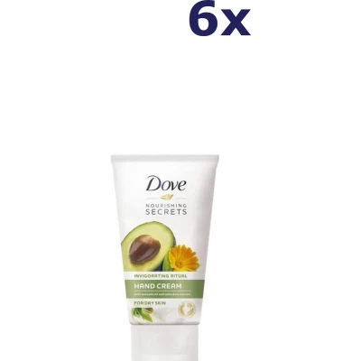 Afbeelding van 6er Pack Dove Handcrème Nourishing Secrets Invigorating Ritual 75ml