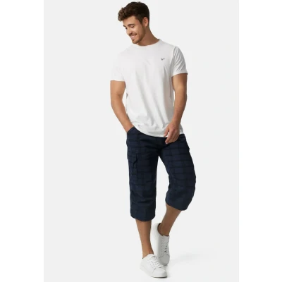 Afbeelding van Indicode Jeans MIT GÜRTEL Nicolas Shorts, Heren, Maat: Small, Navy
