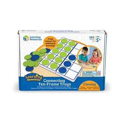 Afbeelding van Learning Resources Essentials Verbinden Tien Kader Dienbladen 165 Stuk Set