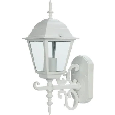 Afbeelding van V TAC VT 760 W E27 Buitenverlichting Wandlampen Omhoog Mat Wit IP44