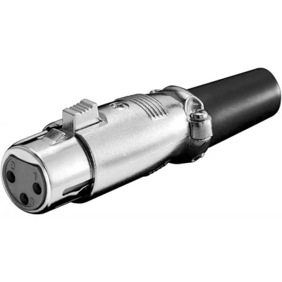 Afbeelding van Goobay XLR 3 pins connector (v)