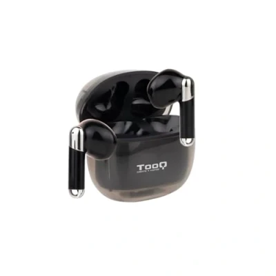 Afbeelding van TOOQ TQBWH 0054B ONYX draadloze Bluetooth hoofdtelefoon met microfoon oplaadhoes, voor iPhone/iOS/Android, zwart