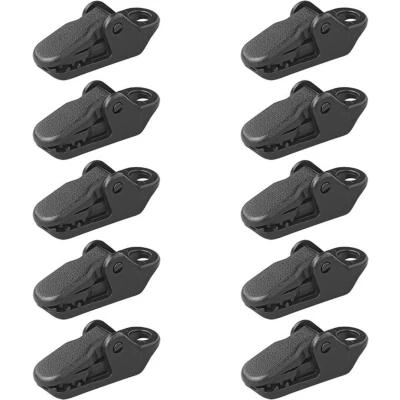 Afbeelding van Pro Plus Tenttapijt en tarpclips set van 10 stuks