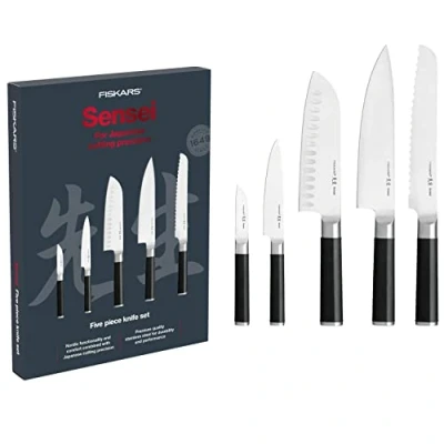 Afbeelding van Fiskars 5 pcs set Zwart