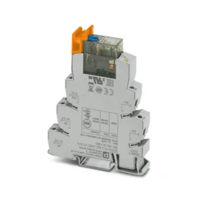 Afbeelding van Phoenix Contact PLC RSC 24DC/21 21AU/MS Relaismodule Nominale spanning: 24 V/DC Schakelstroom (max.): 50 mA 2x wisselcontact 1 stuk(s)