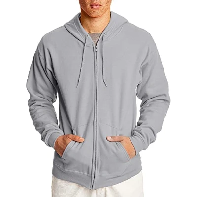Afbeelding van Hanes Heren Hoody grijs XL