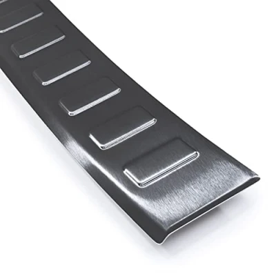 Afbeelding van tuning art L427 Roestvrijstalen Achterbumperprotector voor Skoda Octavia 4 Hatchback, Kleur:Antraciet