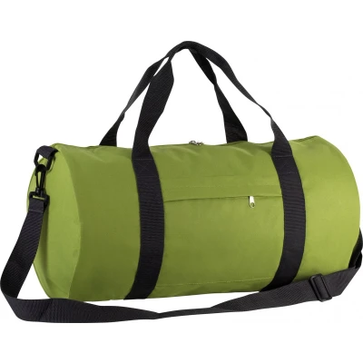 Afbeelding van Kimood Cilindervormige reistas KI0633 Burnt Lime / Dark Grey
