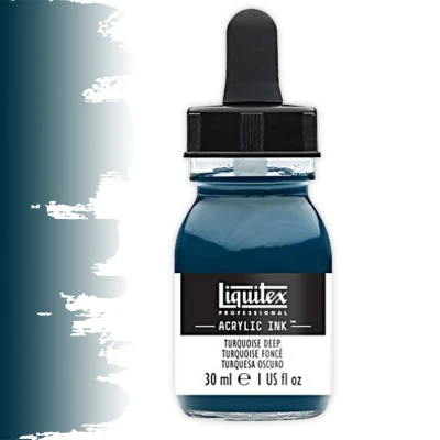 Afbeelding van Professional Acryl Ink! Turquoise Deep 30ml 561 4260561