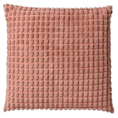 Afbeelding van Dutch Decor ROME Sierkussen 45x45 cm 100% polyester effen kleur Muted Clay roze