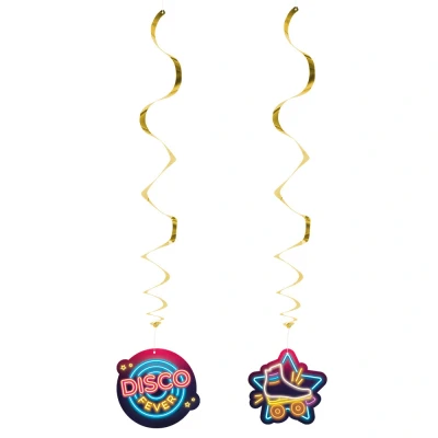 Afbeelding van Disco Fever Swirls 2 stuks