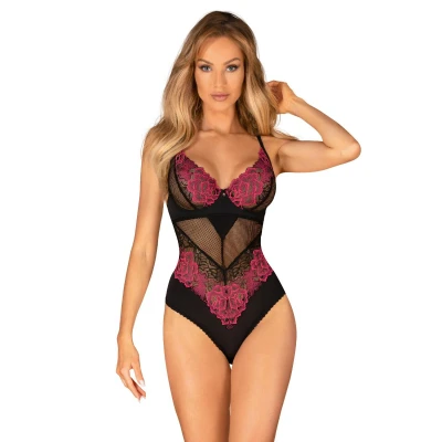Afbeelding van Obsessive Rosenty Teddy Zwart/Paars